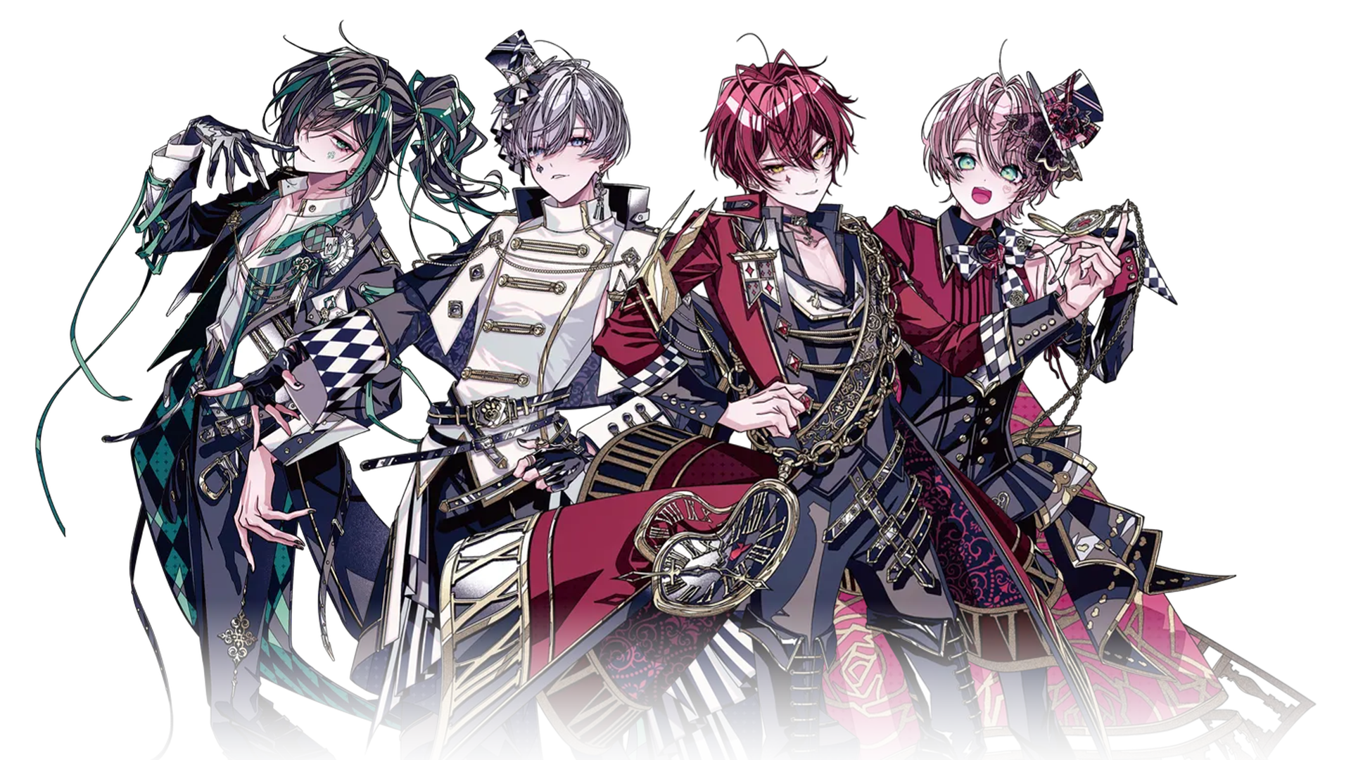 騎士X 1周年の記念ビジュアル
