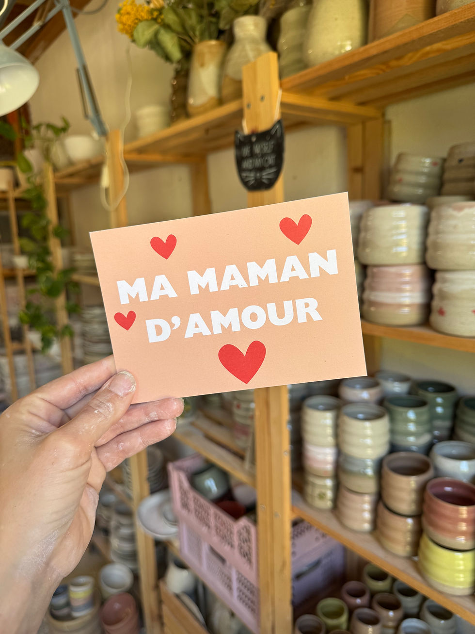 Miniature : Mug tulipe « mama » + coupelle en cadeau 💝 