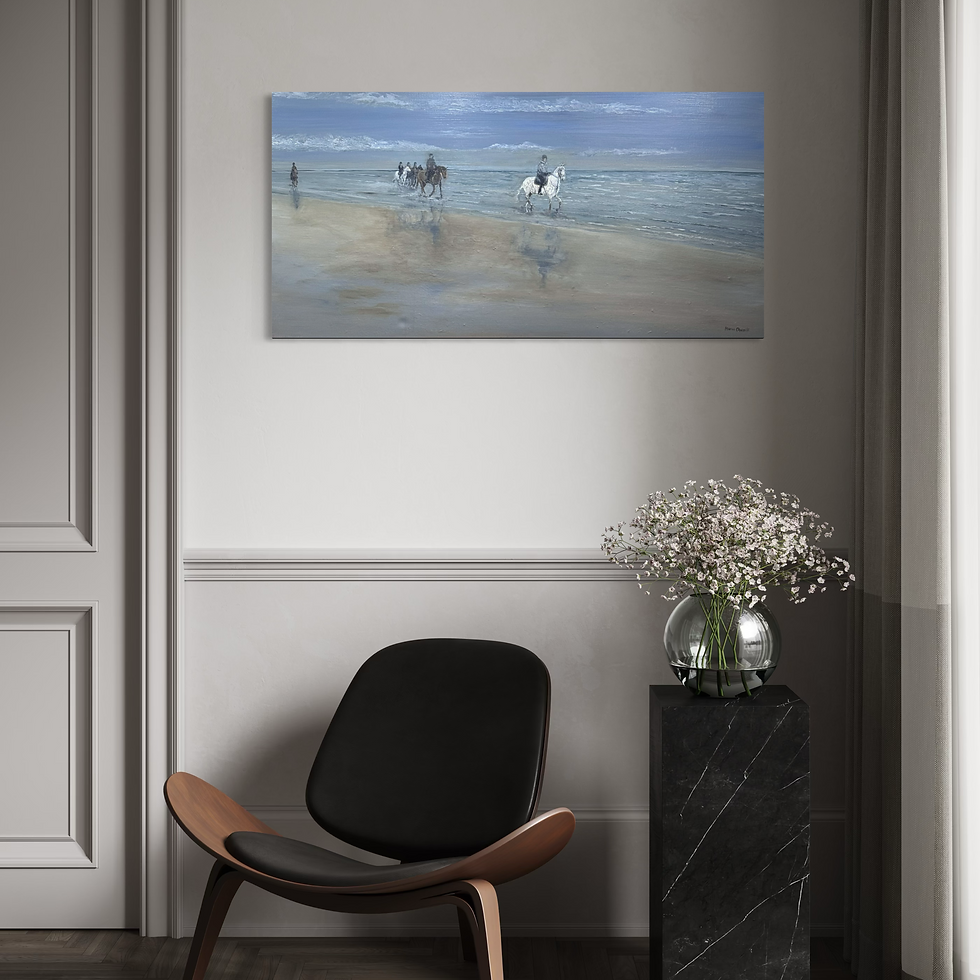 Thumbnail: Riders at Low Tide, Normans Bay