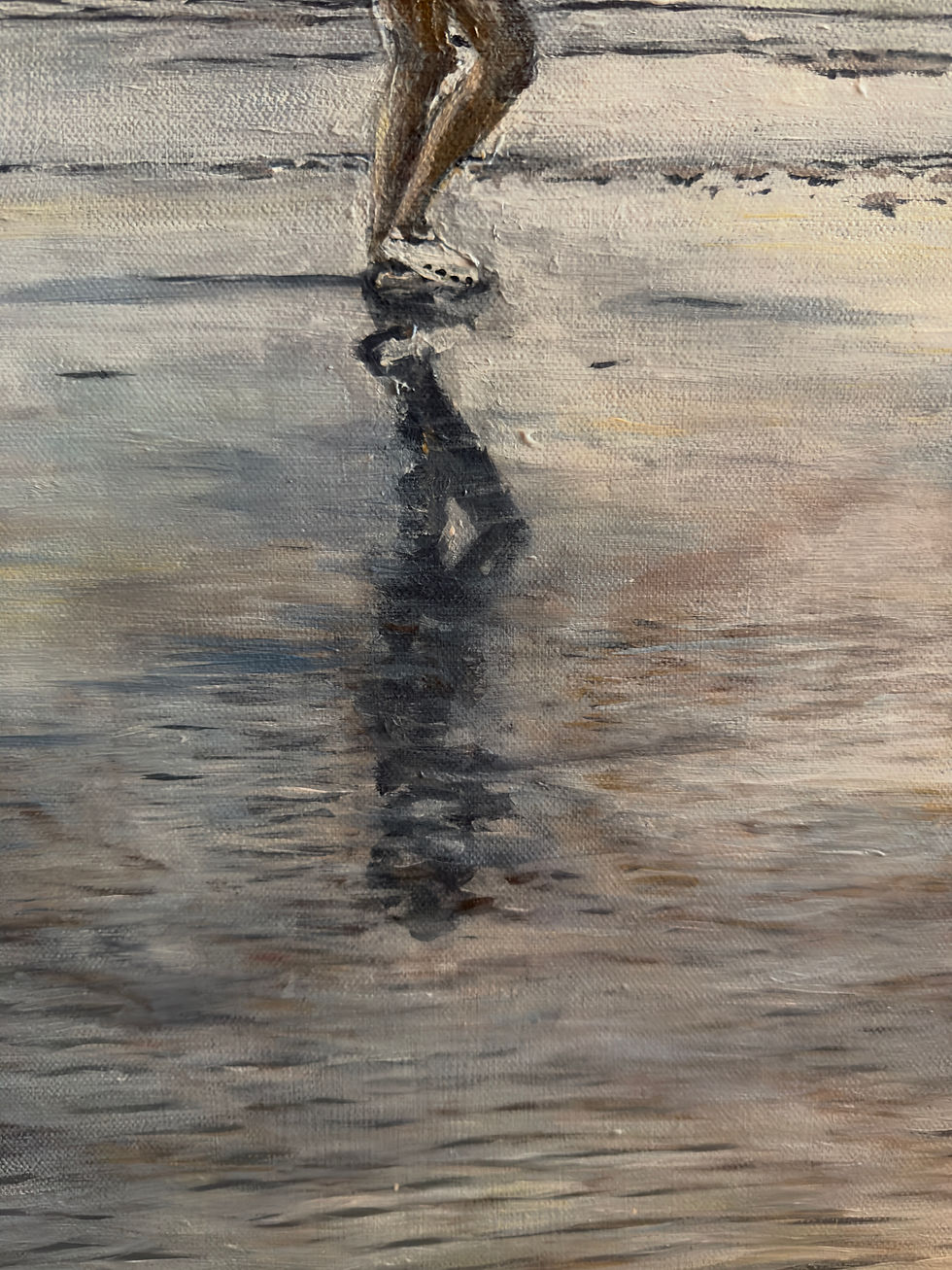 Thumbnail: Reflections, Pevensey Bay