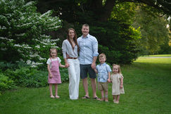 Family image holding hands