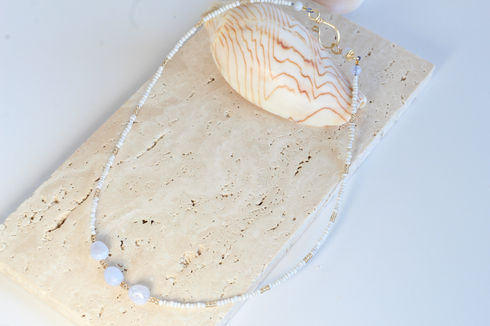 Blue Lace Agate Necklace