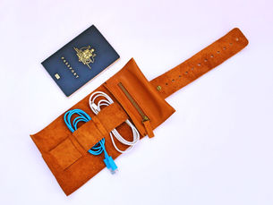 Christmas Gift Idea #9 The Cord Roll Designed to Keep Cords Untangled When Travelling