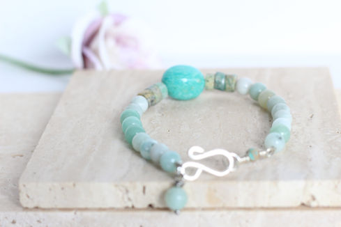 Amazonite Bracelet handmade NSW