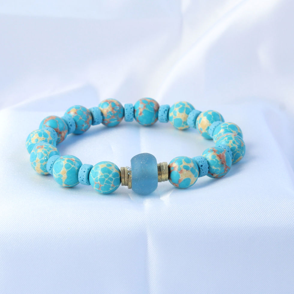 Imperial Jasper Stack Bracelet