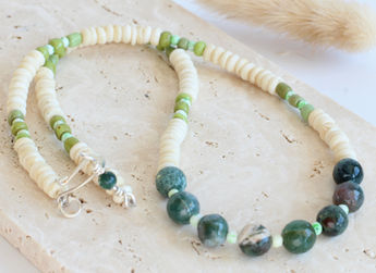 Moss Agate Necklace