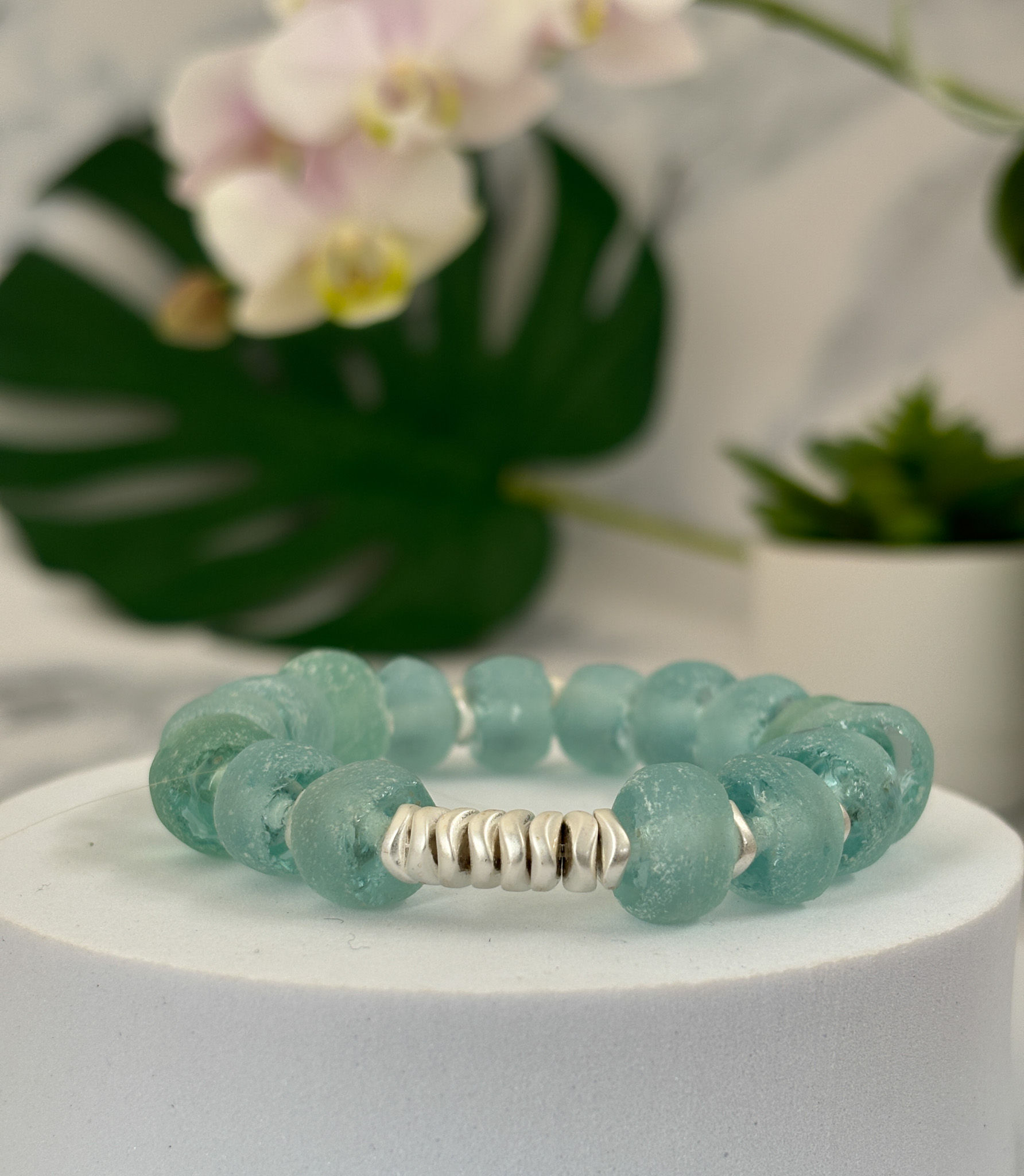 Recycled Glass Bracelet