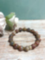 Pink Jasper Stretch Bracelet