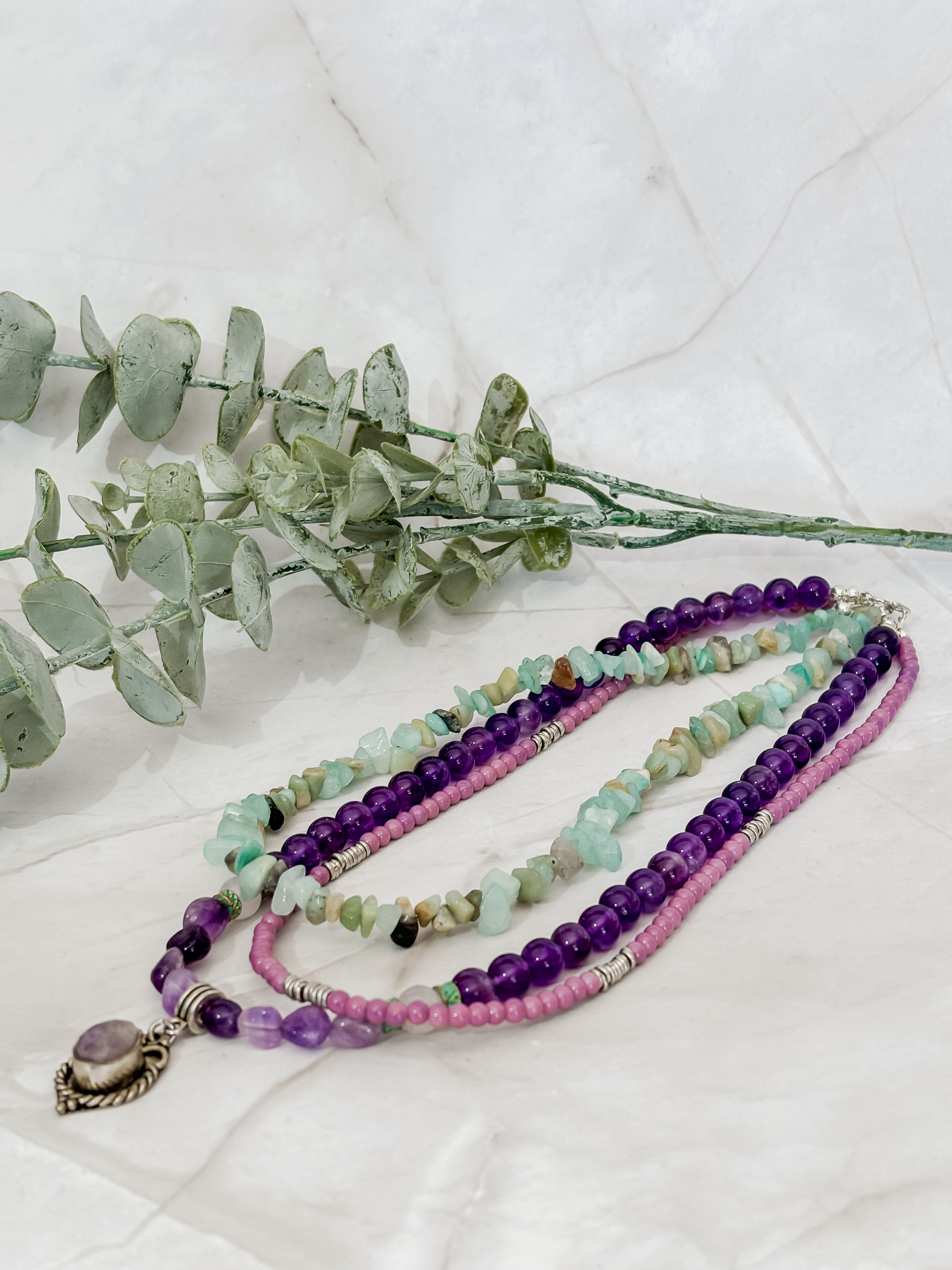 amethyst necklace