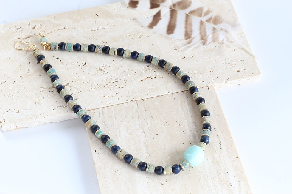 Lapid necklace - artisan handmade
