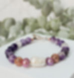 Purple Lepidolite Bracelet