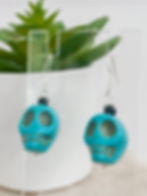 Skull earrings