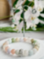 bracelet and earrings sets morganite