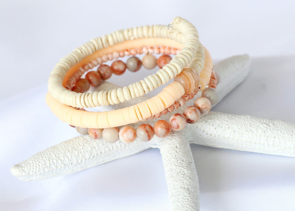 Jasper Memory Wire Bracelet