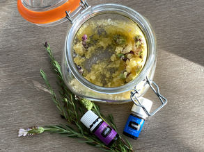 Handmade Lavender Hand Scrub