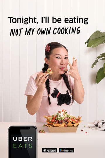 Laura Midalia UBER Eats project