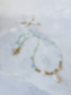aquamarine and pearl necklace