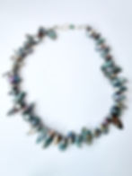 Fresh Water Pearls Grey Necklace