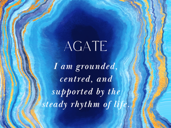 agate affirmation