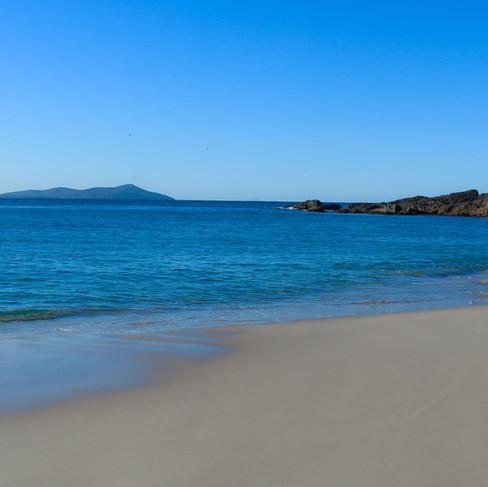 Beach in booti booti national park
