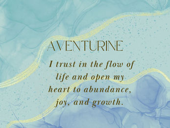 AVENTURINE AFFIRMATION
