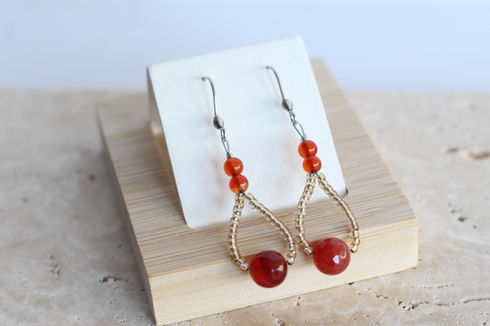 Carnelian Earrings