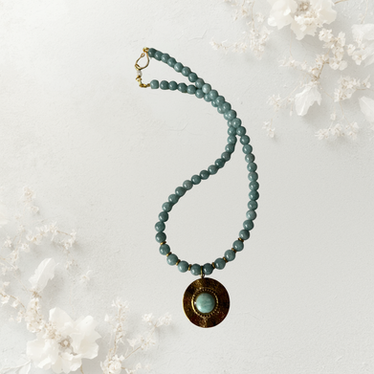 Amazonite necklace