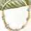 Thumbnail: Blue Recycled Glass Necklace