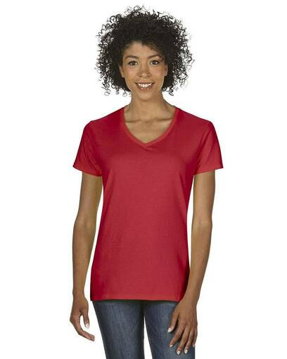 Thumbnail: Gildan G500VL Ladies Heavy Cotton ™ 100% Cotton V-Neck T-Shirt