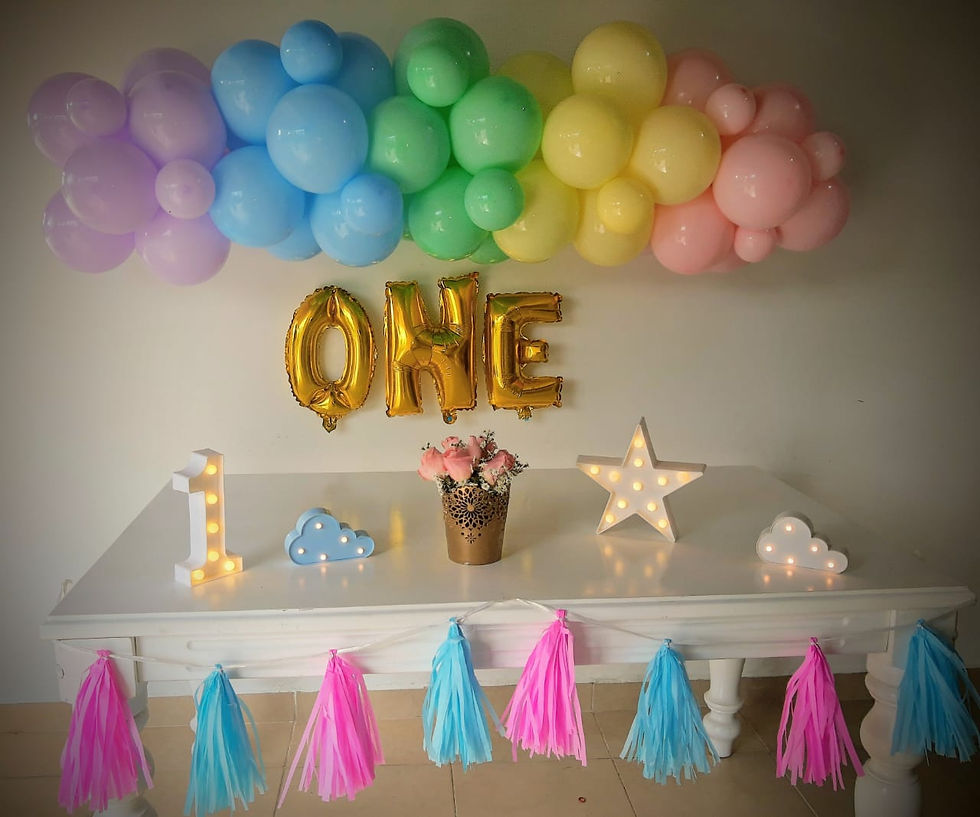 Miniatura: Kit de Cumpleaños para Niña - Celebra en casa