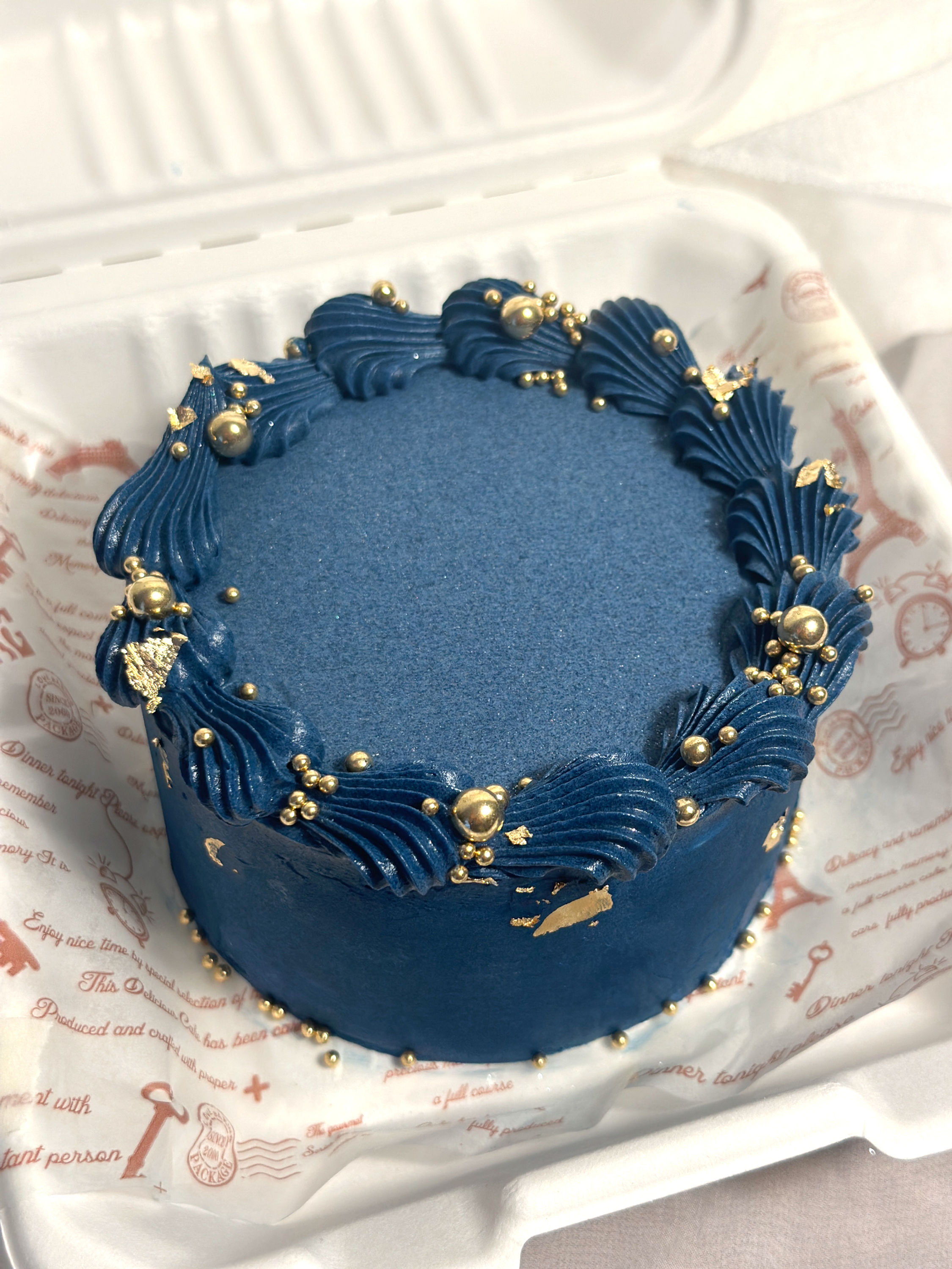 Bento cake Vintage style