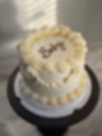 Miniatyrbilde: Gender reveal cake(only filling in pink or blue)