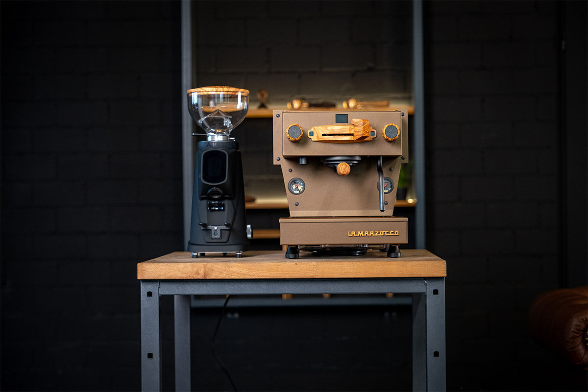 Custom Linea Mini R | Special Brown with Olive