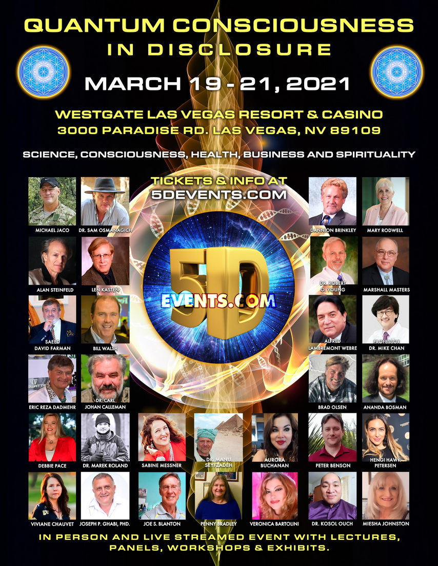 QUANTUM CONSCIOUSNESS IN DISCLOSURE MARCH 19-21, 2021