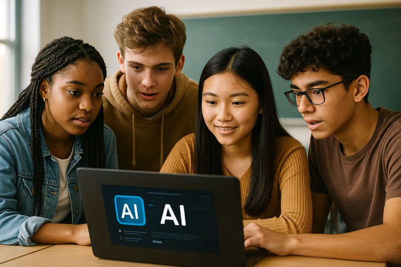 Young people learning with AI, Using AI to become masters of AI use