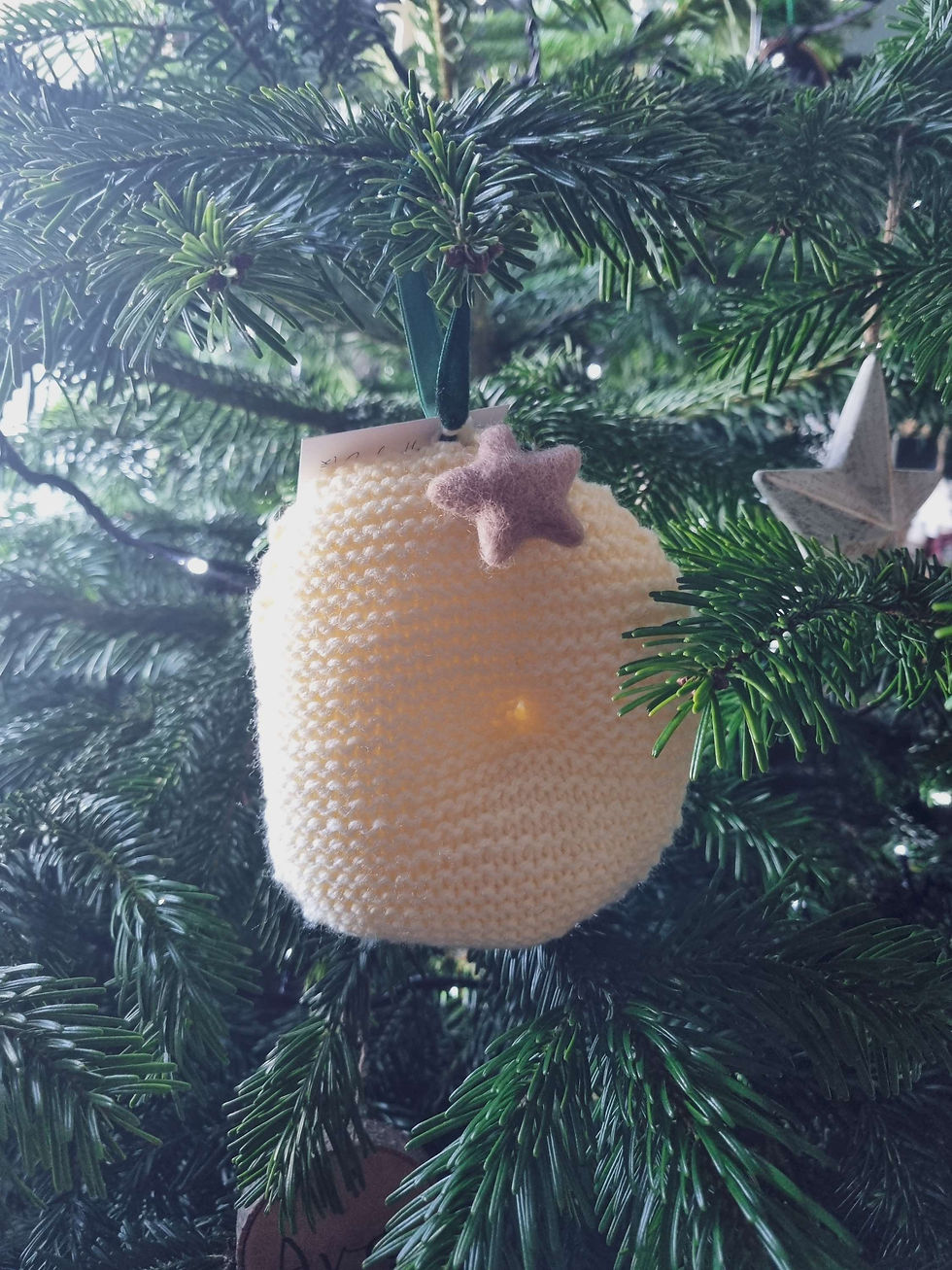 Thumbnail: Letter tree bauble 
