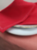 Thumbnail: IRISH LINEN NAPKIN - RED