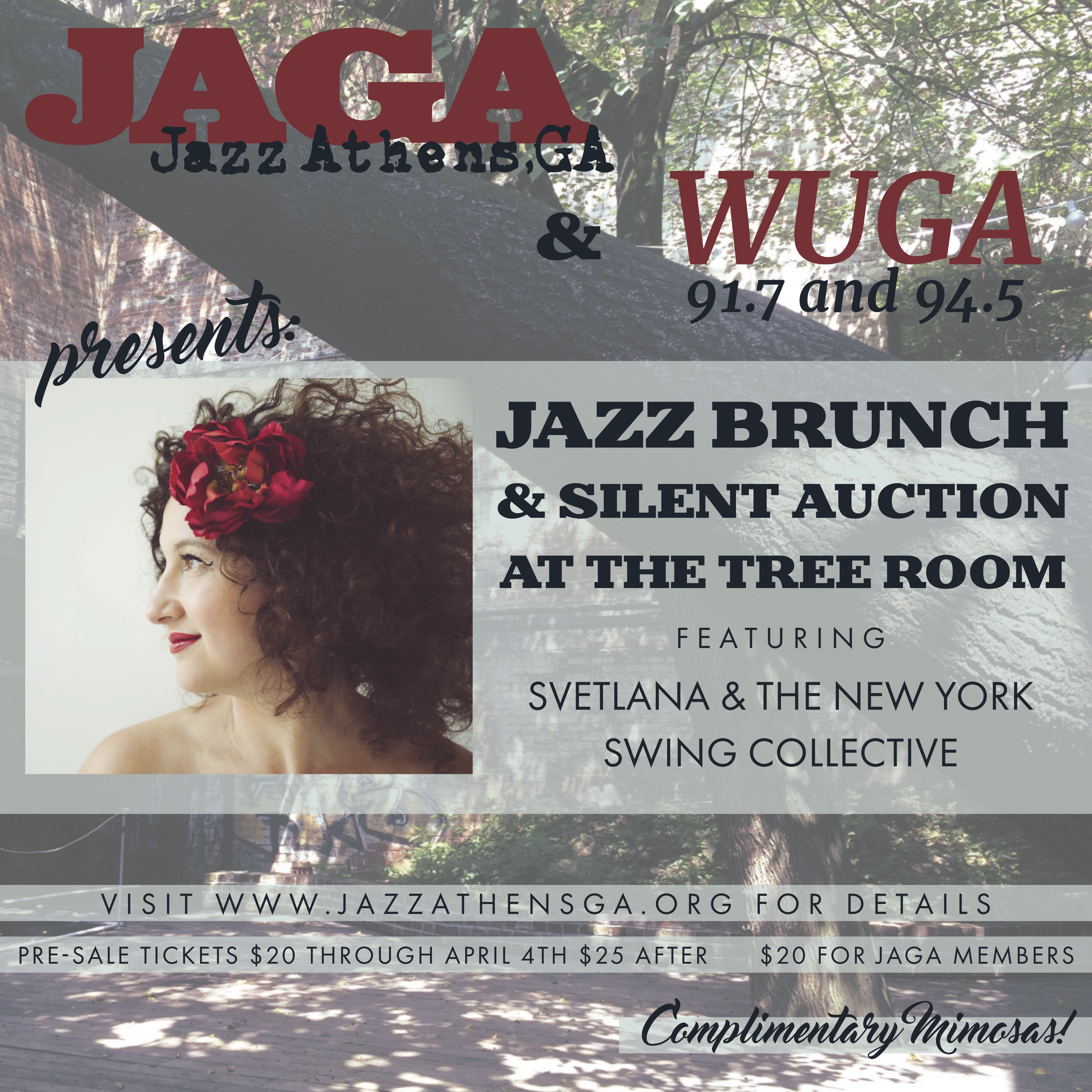 Jazz Brunch and Silent Auction at The Tree Room
