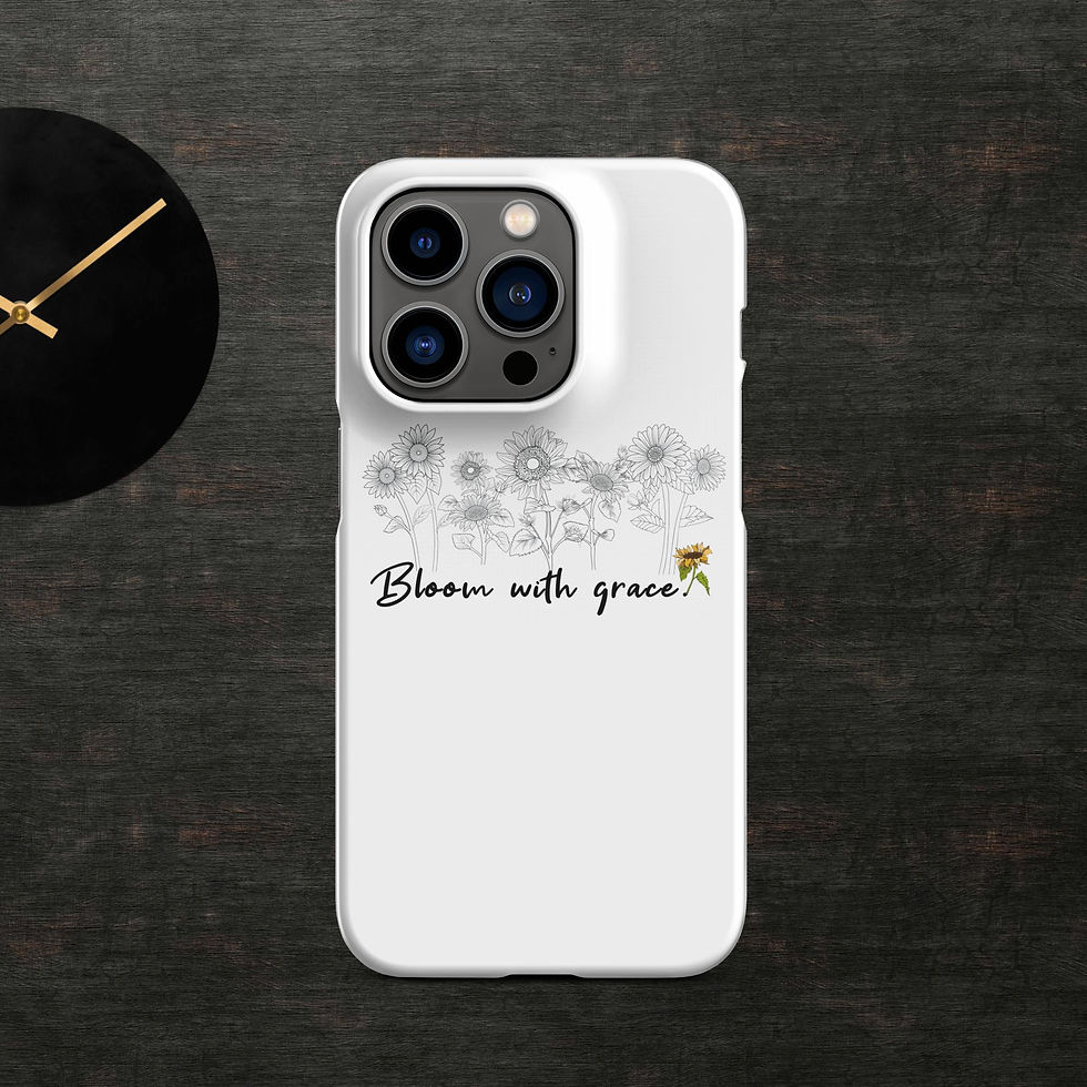 Thumbnail: BLOOM WITH GRACE Snap case for iPhone®