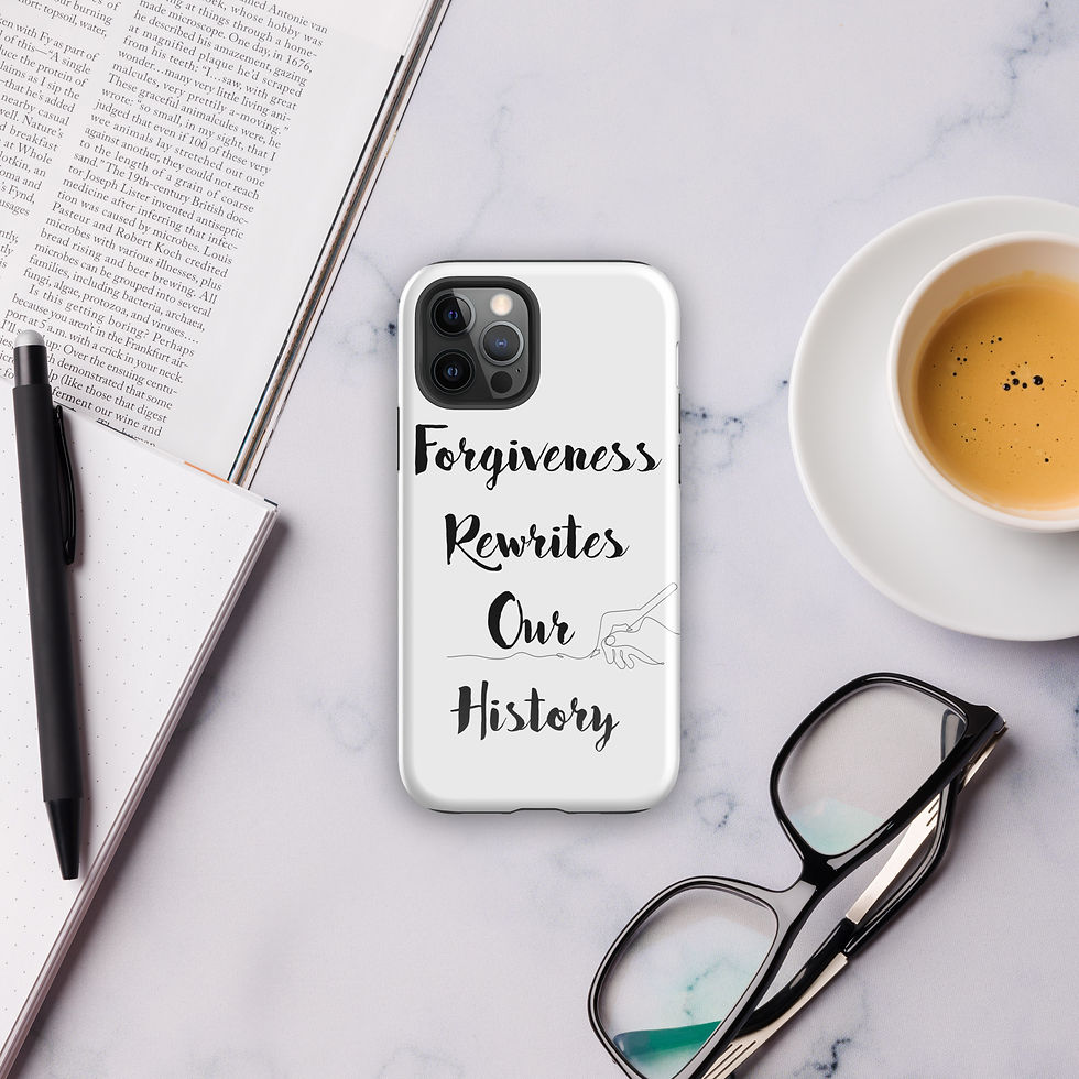 Thumbnail: FORGIVENESS REWRITES OUR HISTORY Tough Case for iPhone®