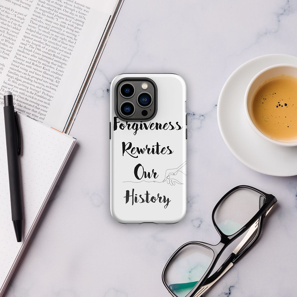 Thumbnail: FORGIVENESS REWRITES OUR HISTORY Tough Case for iPhone®