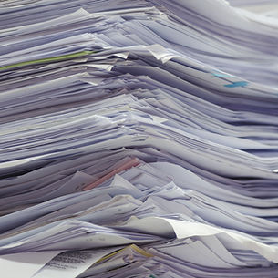 Piles of Paper