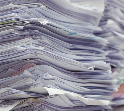 Piles of Paper