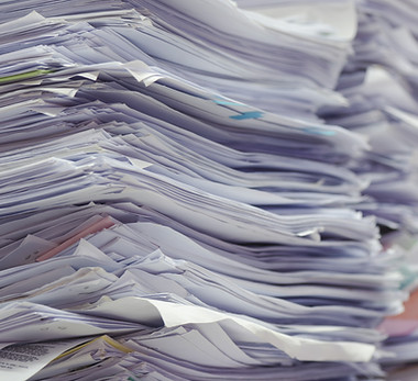 Piles of Paper