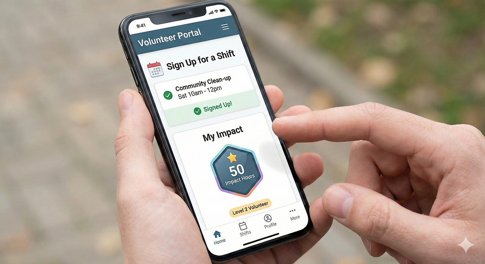 Streamlined Volunteer Management