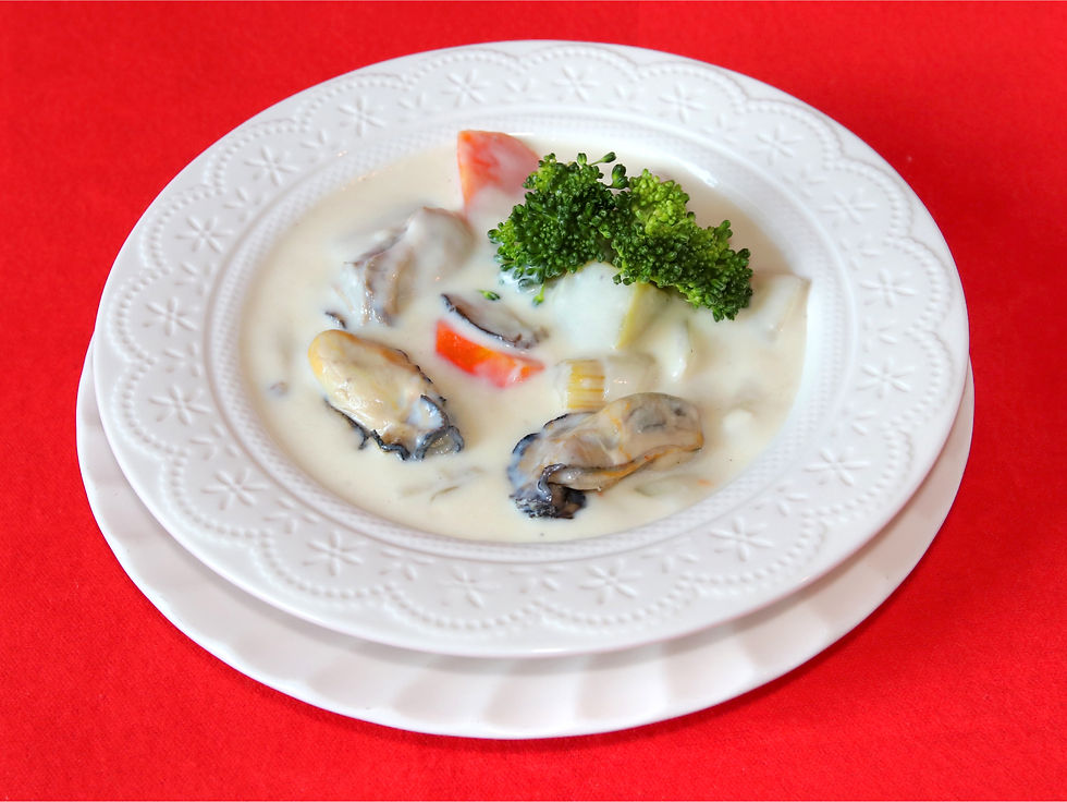 牡蠣のクリーム煮