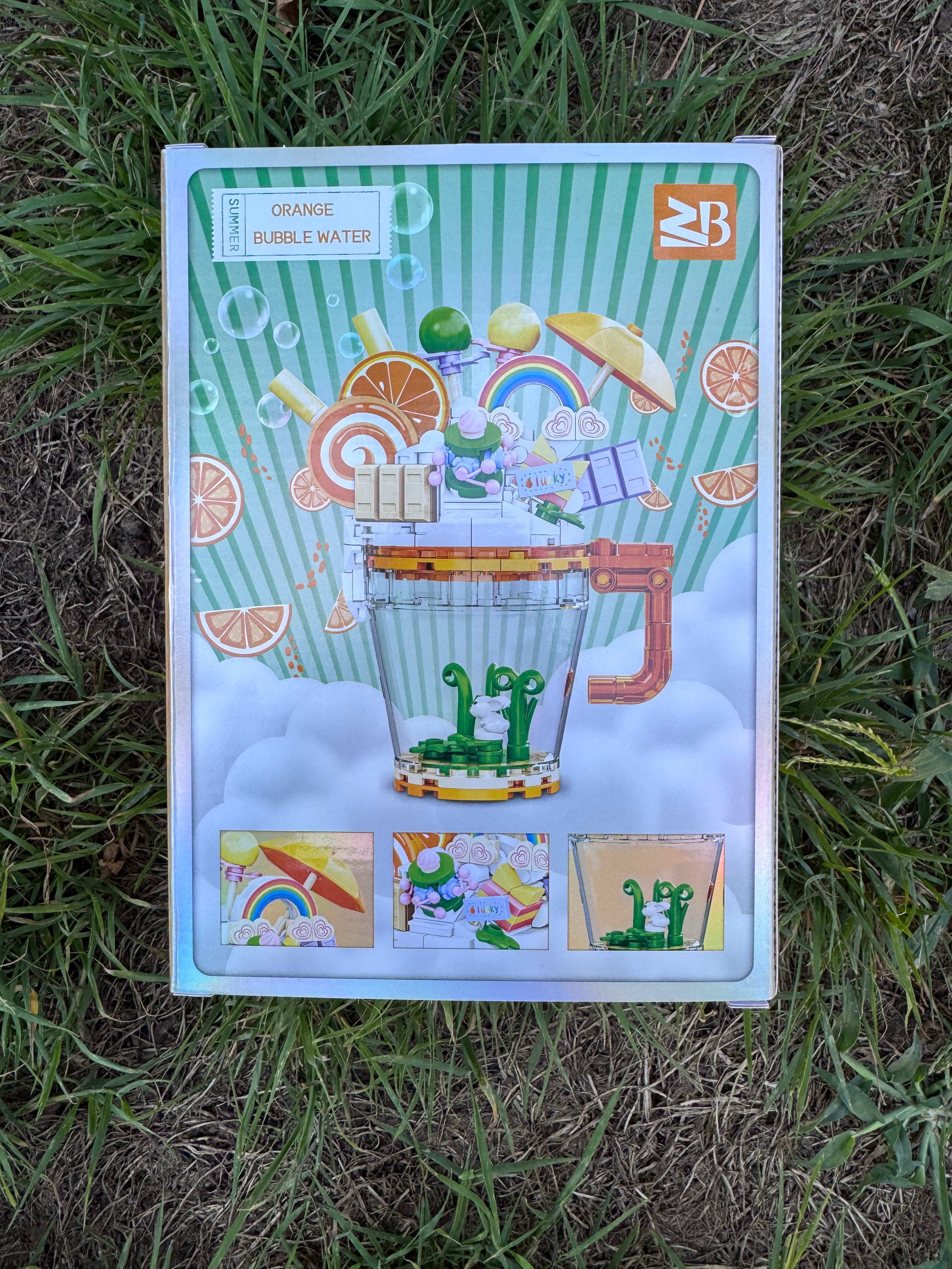 Klocki "kubek" Pomarańcz