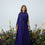 Thumbnail: Rose Drape Dress in Purple