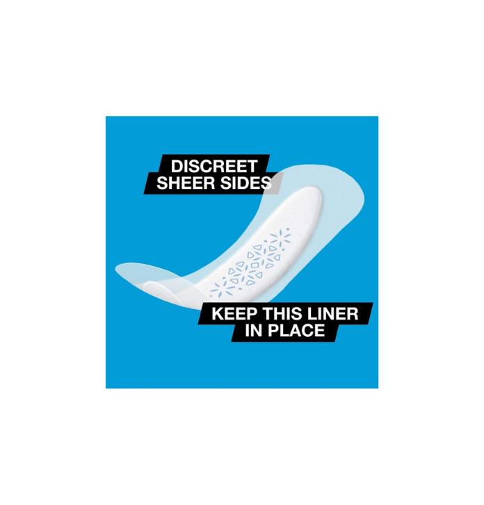Thumbnail: U by Kotex Barely There Thin Panty Liners, Light Absorbency, Unscented 100ct