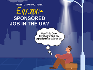 Want to Stand Out for a £41,700+ Sponsored Job in the UK? Use This One Strategy Top 1% Applicants Swear By 💡